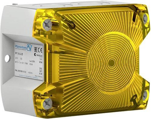 Pfannenberg Blitzleuchte PY X-S-05 24DCYE7035 in Gelb aus Kunststoff für die Wandmontage - Bild 1