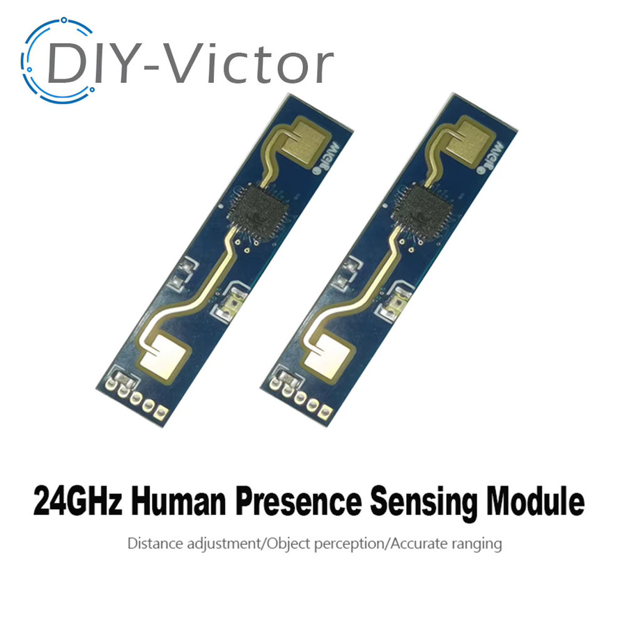 HLK LD2410 5V Smart Human Präsenz Sensing Radar Modul 24GHz Mini Millimeter Wave Motion Switch Sensor in Blau - Bild 2