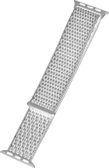 Peter Jäckel Uhrenarmband Nylon, Weiß, Unisex - Bild 1