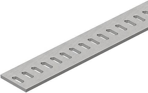 OBO Bettermann Abhänger in Silber, L: 3 m, B: 50,00 mm, H: 5,00 mm - Bild 1