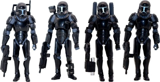 Hot Toys Star Wars Clone Wars Omega Squad Commando, Actionfigur, 3,75 Zoll - Bild 1