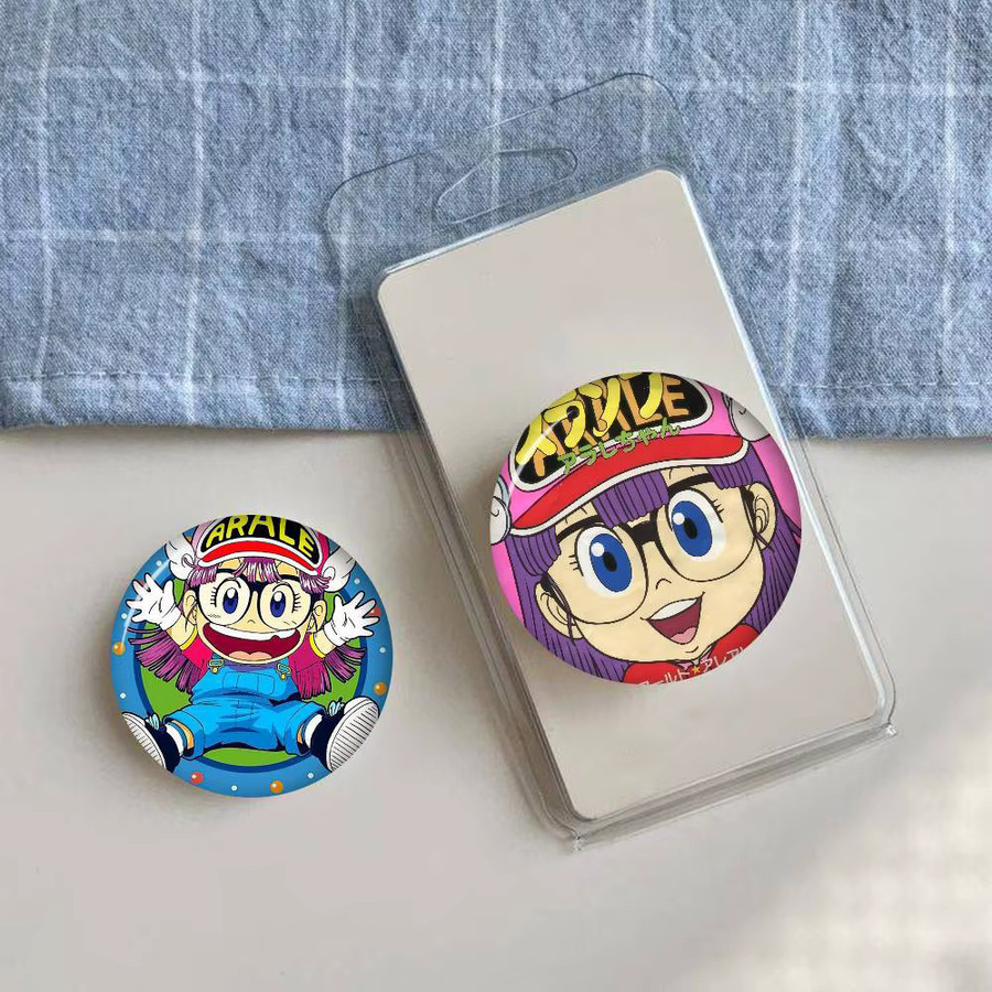 Anstecknadel Dr. Slump A-Arale Chan, Bunt, Unisex - Bild 2