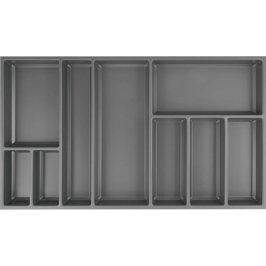 Agoform Besteckeinsatz Sky Schubladeneinsatz aus Kunststoff in Schiefergrau, B/T/H: 82,0 x 5,3 x 47,3 cm - Bild 2