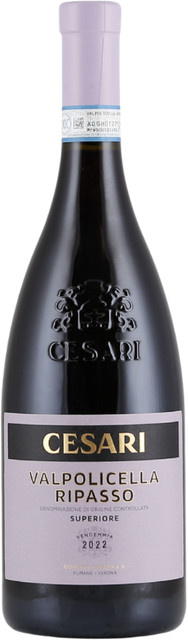 Cesari Valpolicella Ripasso Superiore 2022, Rotwein, 0,75 l - Bild 1