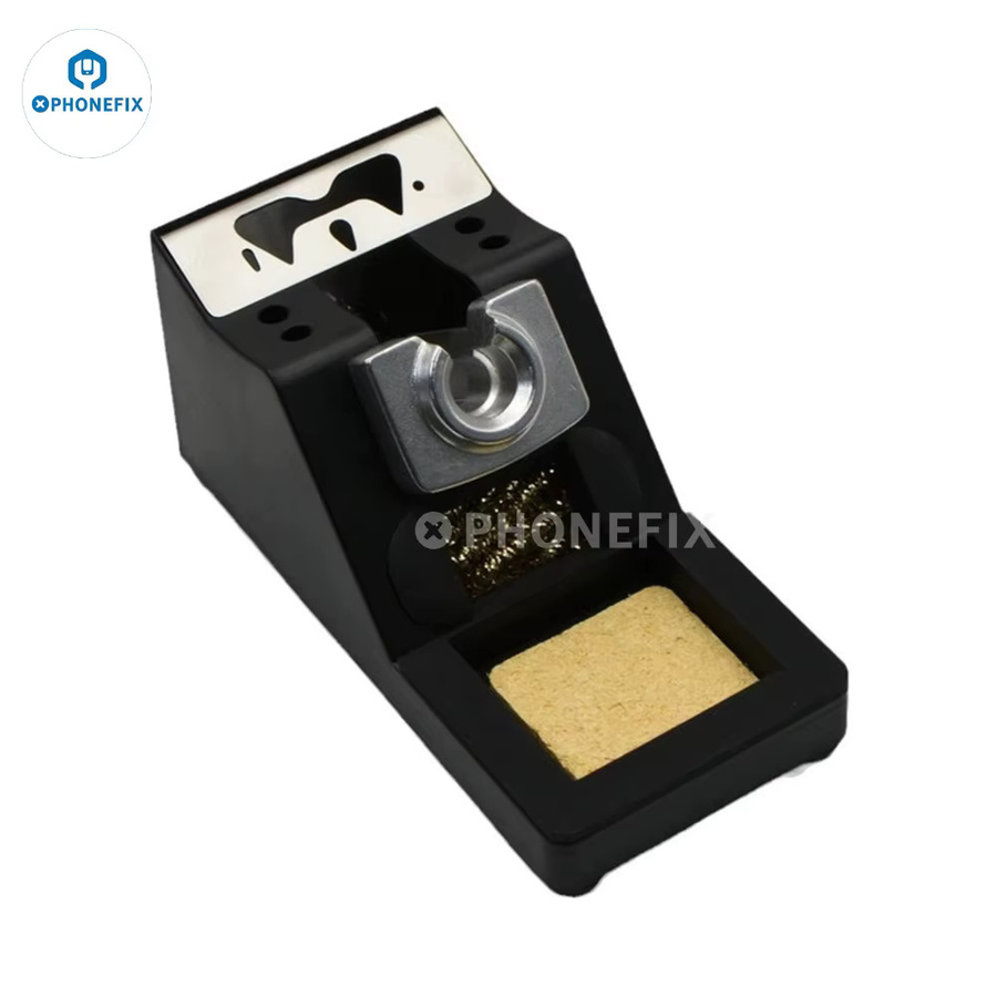 PHONEFIX Lötkolben Ständer aus Metall in Schwarz für JBC Aifen Aixun C210 C245 C115 - Bild 2
