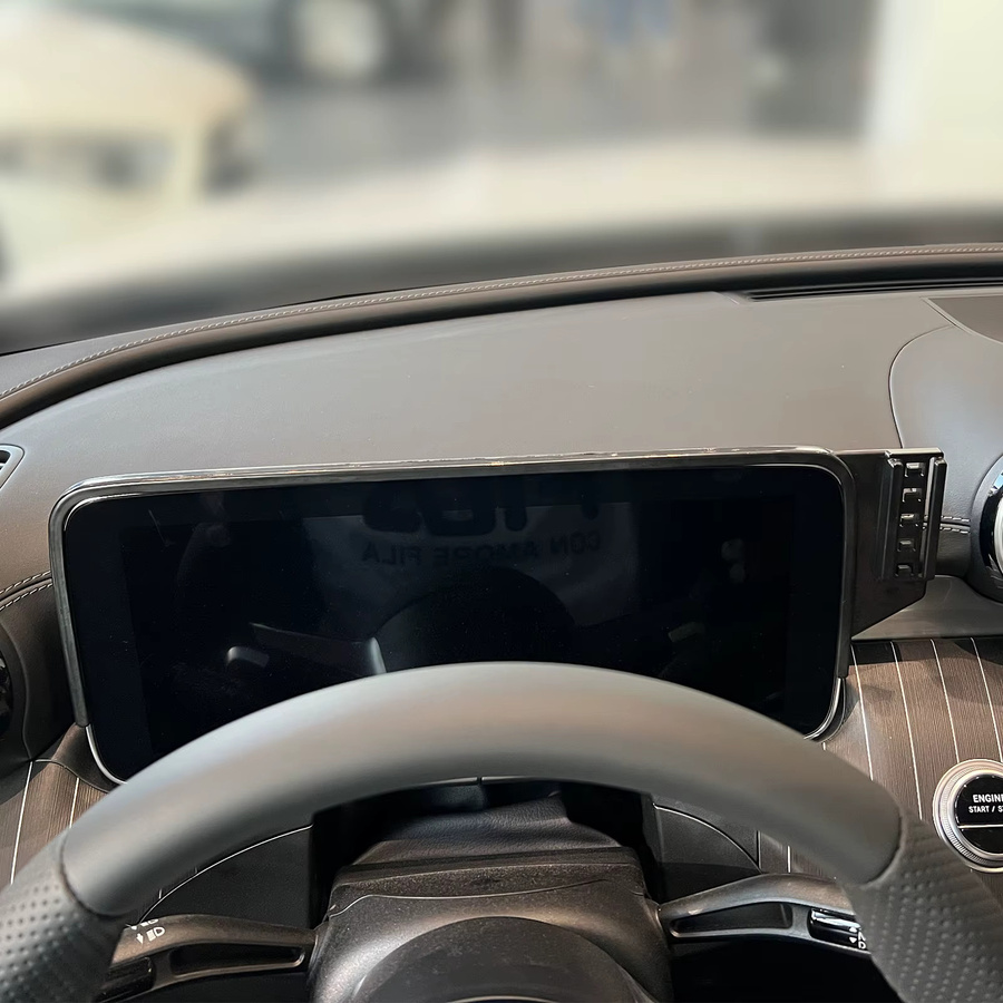 Auto Handy Halterung für Mercedes Benz CLE Coupe 2021-2024 in Schwarz für GPS und Navigation - Bild 2