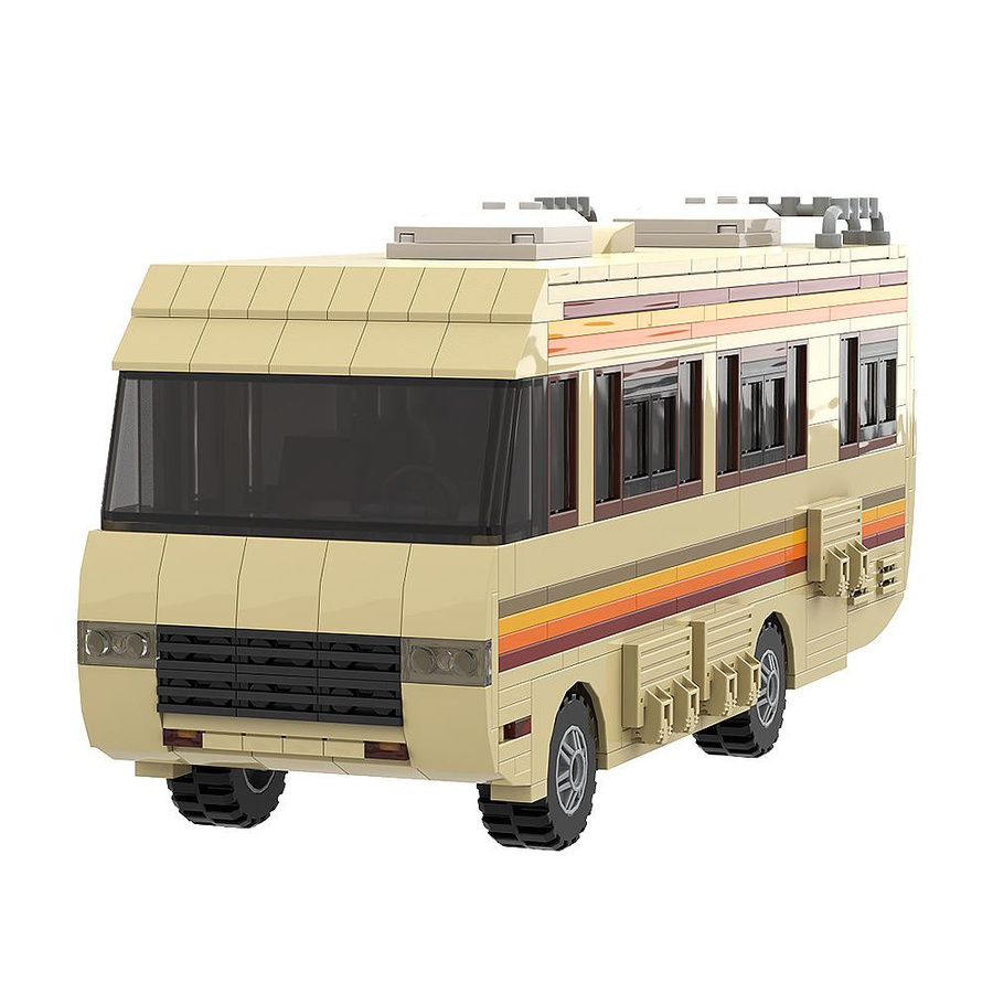 Gobricks Breaking Bad Wohnmobil Kochlabor Konstruktionsbausteine Set ab 14 Jahren - Bild 1