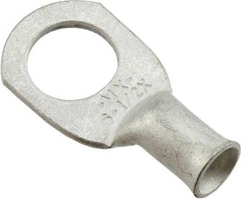 Molex Ringkabelschuh 192210416 in Silber mit Loch-Ø 12mm - Bild 1