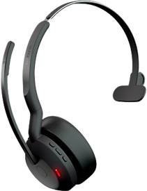 Jabra Evolve2 55 Mono Headset Link380c Schwarz mit Bluetooth und USB-C - Bild 2