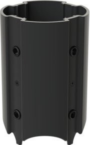 BLACK BULL FLEX+ Pfosten Verlängerung High-Line in Schwarz aus Kunststoff - Bild 1