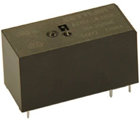 Zettler Electronics AZ762-1AB-24DEF Printrelais 24 V/DC 16 A 1 Schließer Schwarz - Bild 1