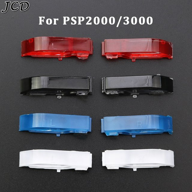 JCD Ersatz Auslöseknöpfe L R für PSP 2000 und PSP 3000 in Rot, Schwarz, Blau und Weiß - Bild 1