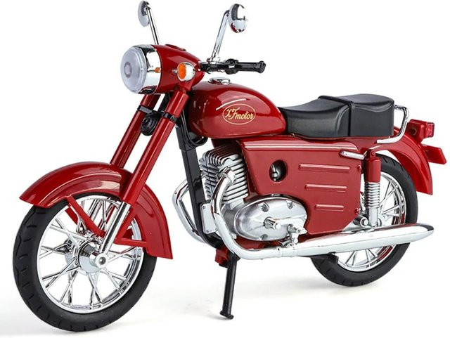 Linyi toy car Xf250 Motorrad, Legierung Druckguss Modell, 1:10, mit Licht, ab 14 Jahren - Bild 1