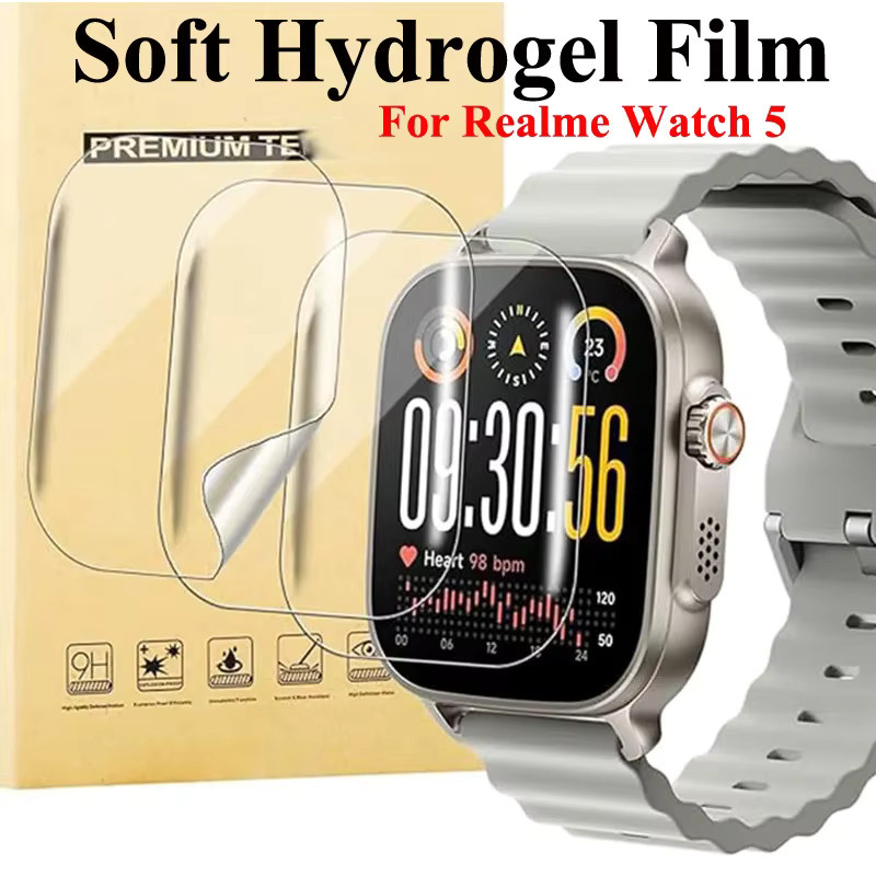 Realme Uhren-Zubehör, Hydrogel Film für Realme Uhr 5, TPU, Unisex - Bild 2