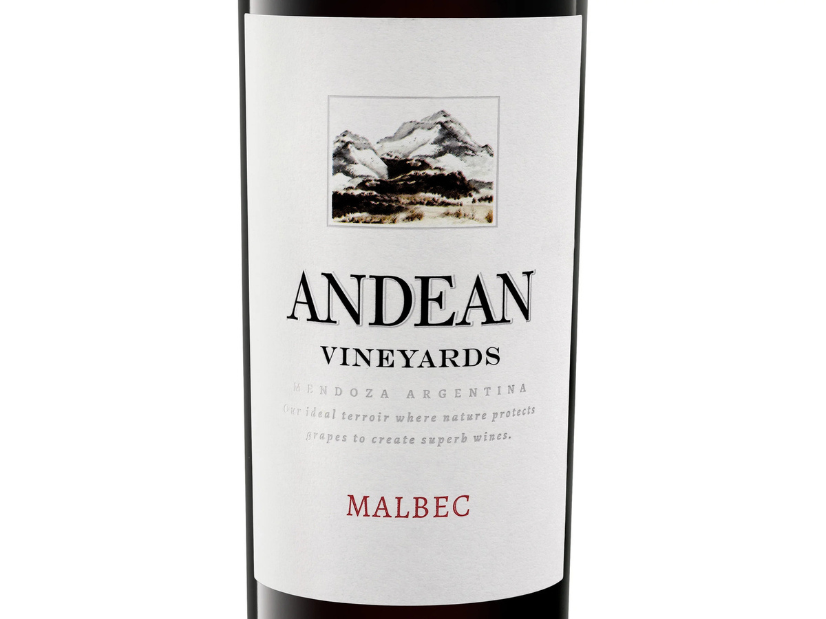 Andean Vineyards Malbec Argentinien trocken Rotwein 2025 0,75 l - Bild 2