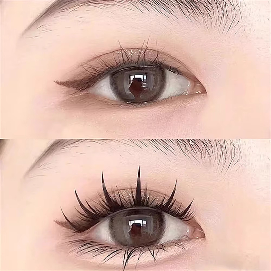 Manga-Wimpern, einzelne Wimpern, Black, Natürlich, Unisex - Bild 3