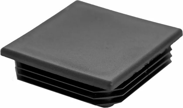 Pfostenkappe aus Kunststoff in Schwarz für quadratische Stahlpfosten mit 8 x 8 cm - Bild 1