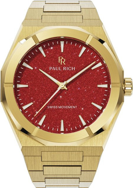 Paul Rich Herrenuhr Star Dust II, Quarz, Edelstahl, 43 mm, 5 ATM - Bild 1