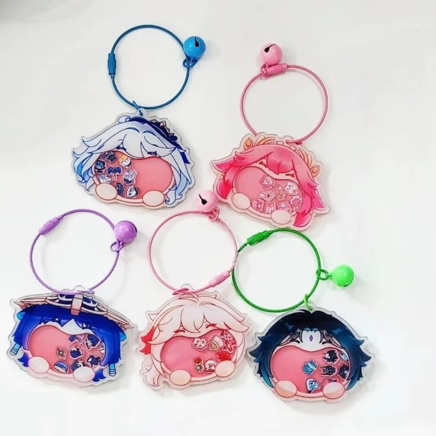 Schlüsselanhänger Acryl, Unisex, Cosplay Requisiten - Bild 1