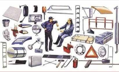 Italeri Truck Shop Accessories, Fahrzeuge, 1:24, Zubehör - Bild 1