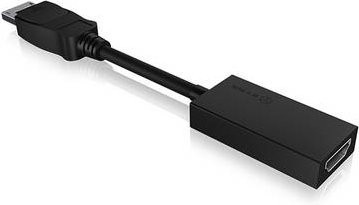 ICY BOX IB-AC508a DisplayPort auf HDMI Adapter in Schwarz - Bild 1