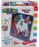 Simba Art & Fun Sequin Einhorn Basteln - Bild 1