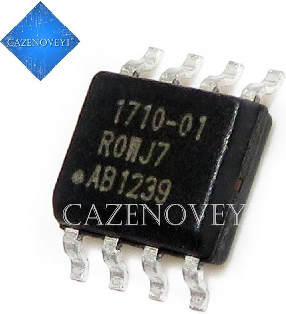 10 Stück Chipsatz IW1710-01 in Schwarz, SOP-8 Gehäuse - Bild 1