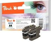 PEACH Tintenpatrone Schwarz für Inkjet-Drucker PI500-142 - Bild 1