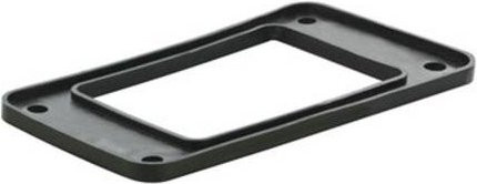 Weidmüller Flachdichtung HDC FLDG 06B in Schwarz, 5 Stück - Bild 1