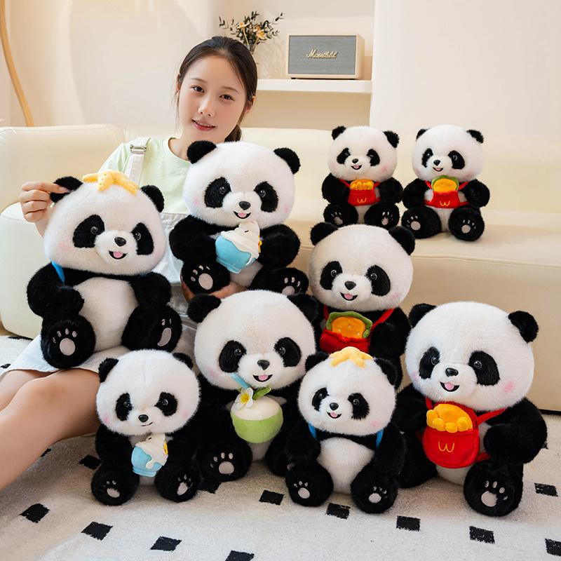 Süßer Mu Cheng Panda Plüschtier Panda Bunt / Mehrfarbig - Bild 3