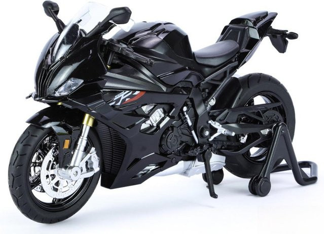 BMW RRS1000 Motorradmodell, Maßstab 1:12, schwarz - Bild 1