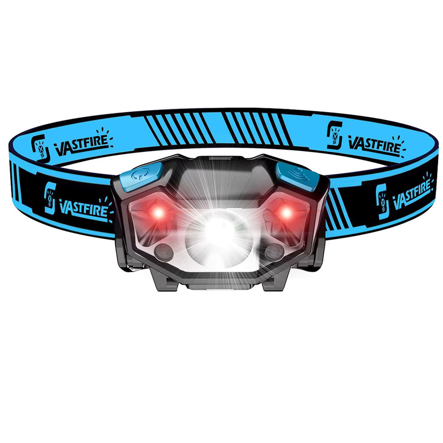 VASTFIRE LED-Scheinwerfer mit Bewegungsmelder und RGBW-Licht in Weiß und Rot, wiederaufladbar für Camping und Outdoor - Bild 7