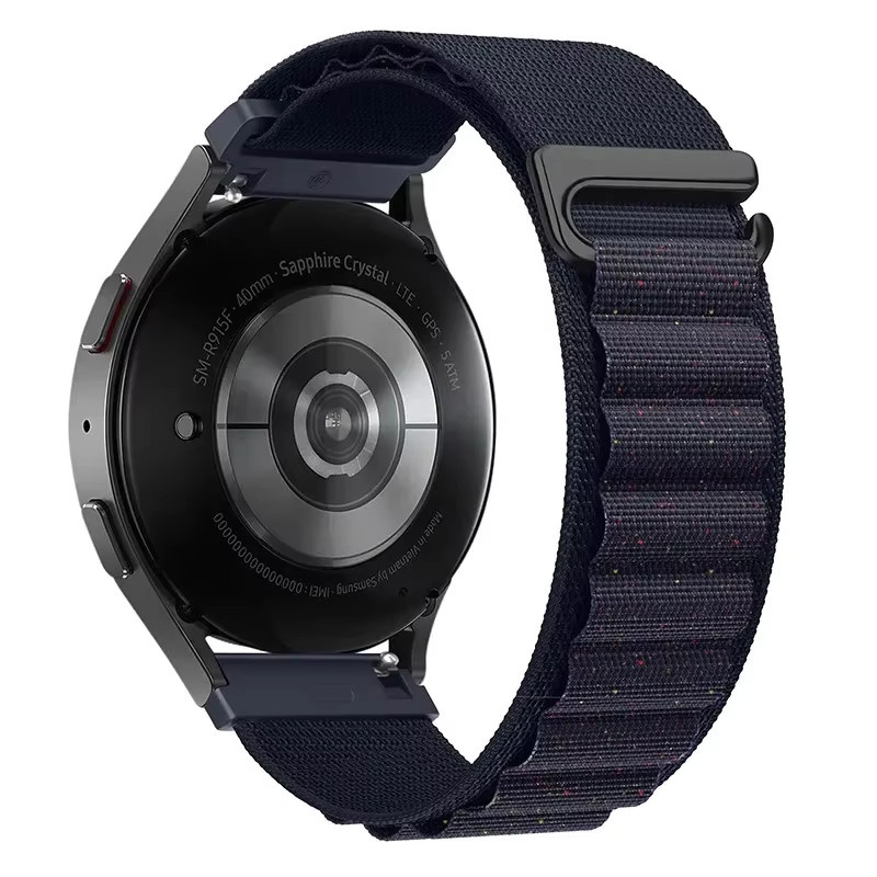 COROS Alpine Nylonband, Schwarz, Unisex, 20mm 22mm - Bild 2