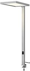 SLV Worklight LED-Tischleuchte mit Touch-Dimmer und PIR-Sensor, Silber, L 692 x B 310 x H 1200 mm - Bild 1