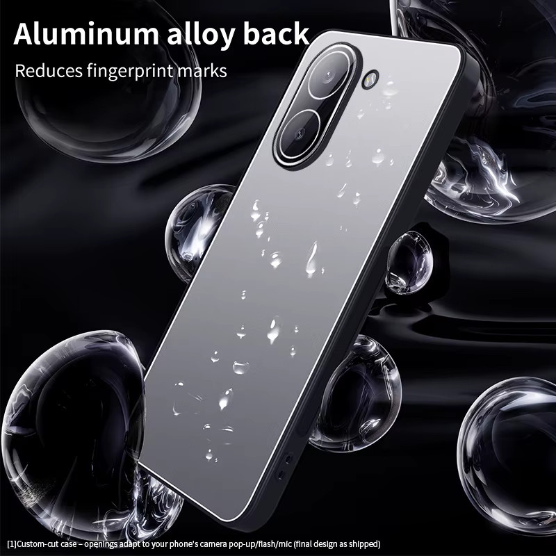 Xiaomi Handyhülle für POCO X8 Pro X8 Pro Max mit integriertem Linsenschutz in Schwarz aus PC und TPU, stoßfest und sturzresistent - Bild 3