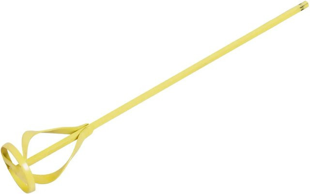 LUX-TOOLS Farbmischer rund in Gelb mit Ø 60 mm für wasserbasierte Farben - Bild 1