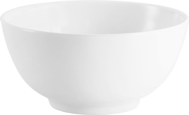 VEGA Müslischüssel Wayne, 4er Pack, weiß, Melamin, 730 ml, Durchmesser: 14,8 cm, Höhe: 7,3 cm - Bild 1