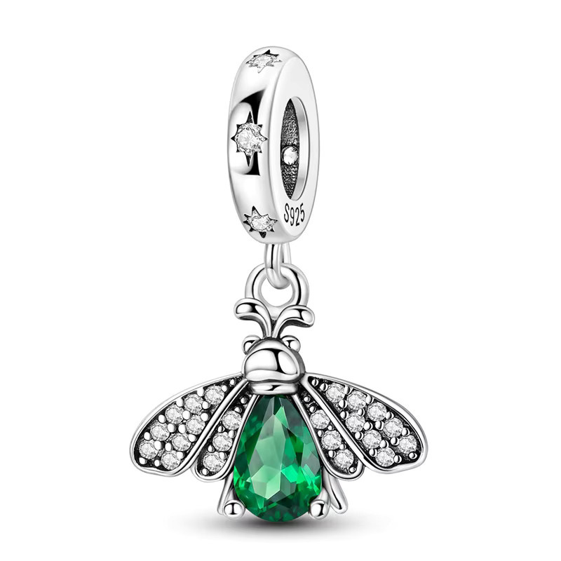 Anhänger Glühwürmchen, 925 Silber, Kristall, Damen - Bild 2