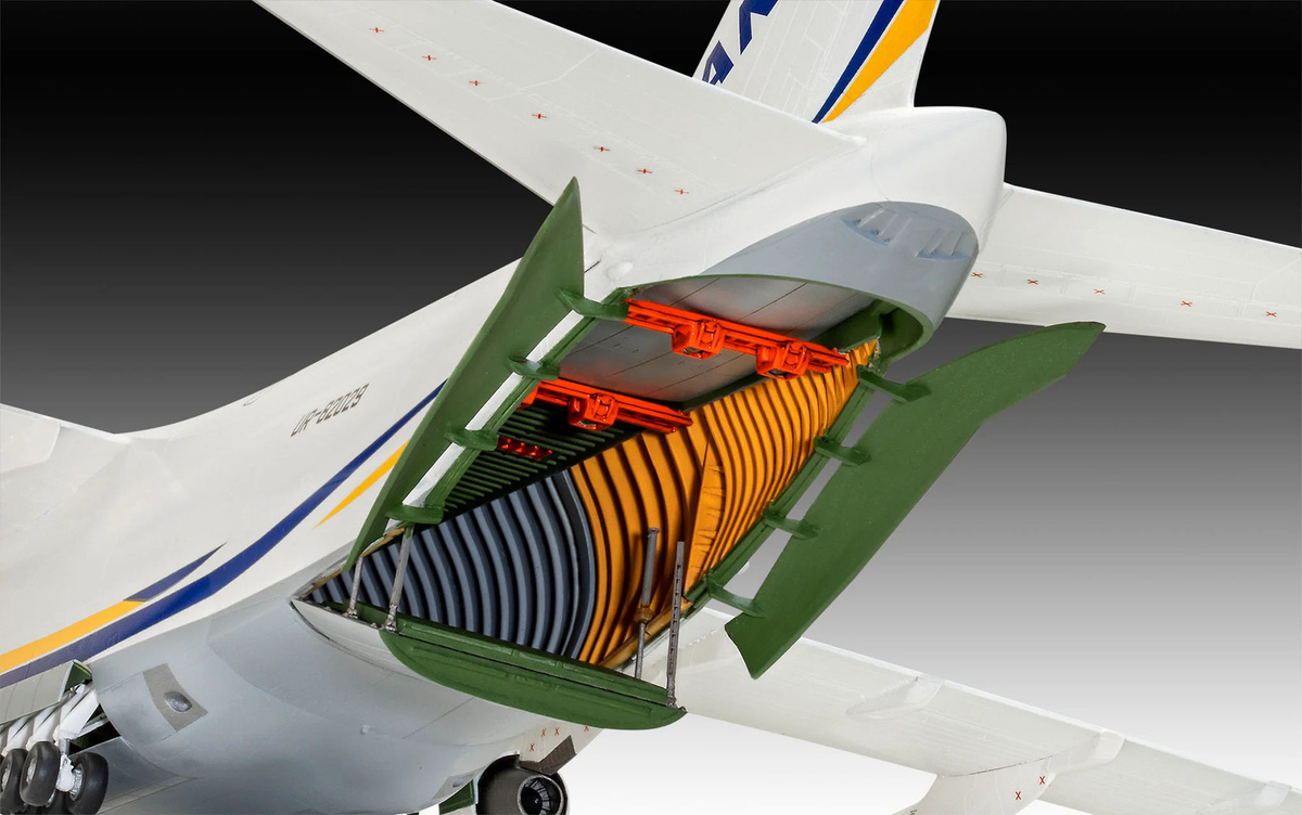Revell Antonov AN-124 Ruslan, Modellbausatz, 1:144 - Bild 4