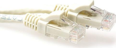 ACT CAT6 U/UTP Patchkabel Snagless mit RJ45-Steckern, Farbe: Beige, Länge: 30 m - Bild 1