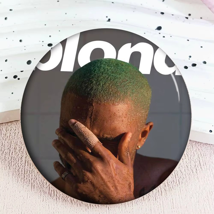 Pin Button Frank Ocean Blond Album, Weißblech, Anime Rolle, Brosche - Bild 4