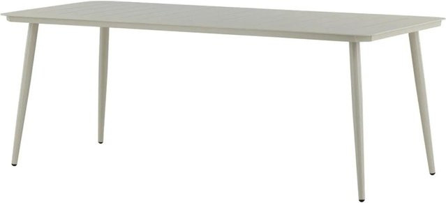 ebuy24 Lina Esstisch in Beige, moderner rechteckiger Tisch mit MDF-Laminat und mattem Finish - Bild 1
