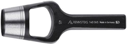 Rennsteig Henkellocheisen 70mm in Schwarz - Bild 1