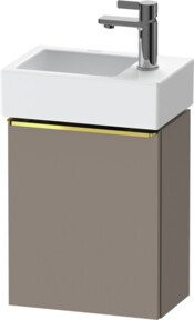 Duravit Waschtischunterschrank D-Neo in Grau mit 1 Tür und Wandmontage, B/T/H: 36,4 x 22,2 x 44 cm - Bild 1