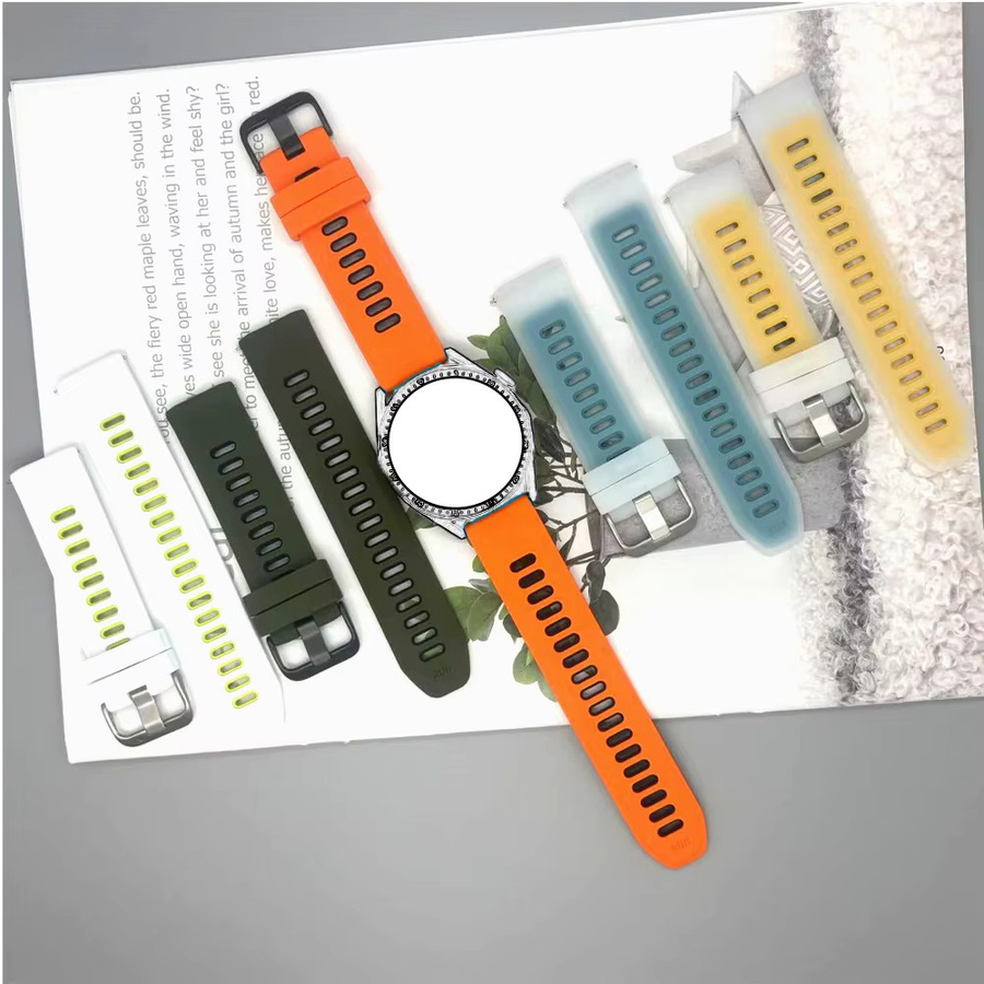 QCTOG Uhrenarmband Silikon, 22 mm, Unisex - Bild 4