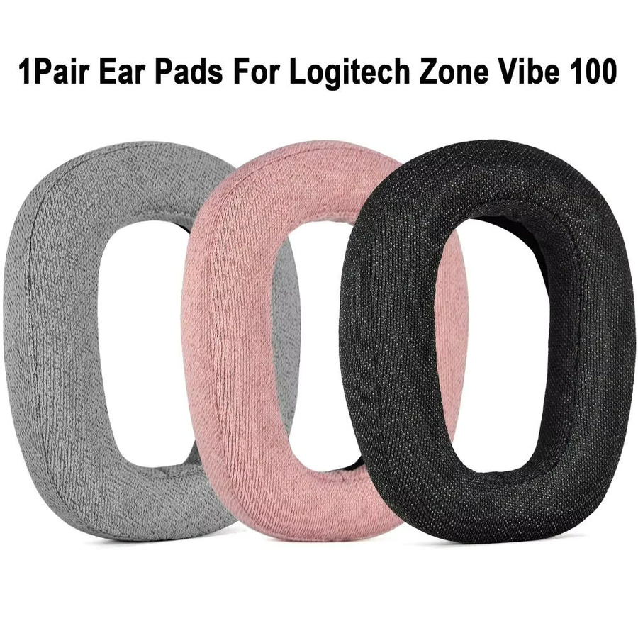 2 Stück Schaumschwamm Ohrpolster in Pink als Ersatz für Logitech Zone Vibe 100 Headset - Bild 3
