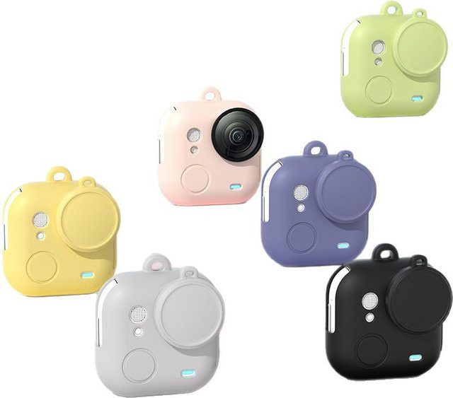 Insta360 Go Ultra Silikonhülle mit Mini Tragetasche und Objektivdeckel - Bild 1
