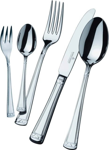Picard & Wielpütz Tafelbesteck Aradena 30er Set aus Edelstahl in Silber poliert - Bild 1