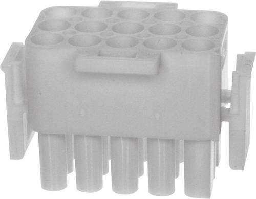 TE Connectivity Universal-MATE-N-LOK Stiftgehäuse-Kabel 15-polig in Weiß 350736-1 - Bild 1