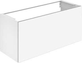 Keuco Waschtischunterschrank X-Line D in Weiß Hochglanz mit Soft-Close-Türen und Innenschubladen, B/T/H: 120 x 60,5 x 49 cm - Bild 1